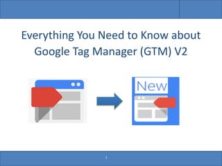 #tatvicwebinar11
Everything You Need to Know about
Google Tag Manager (GTM) V2
 