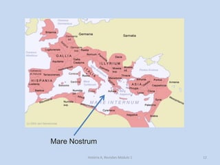 12 
Mare Nostrum 
História A, Revisões Módulo 1  