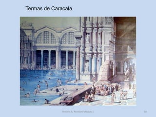 50 
Termas de Caracala 
História A, Revisões Módulo 1  