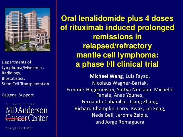 Mantle Cell Lymphoma From Bench To Clinic