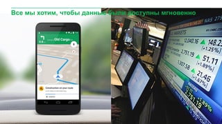 Все мы хотим, чтобы данные были доступны мгновенно
 