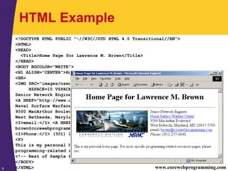 01html Introduction | PPT