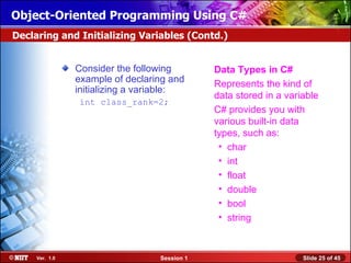 01 iec t1_s1_oo_ps_session_01 | PPT