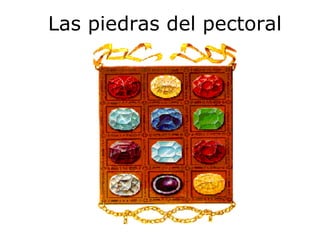 Las piedras del pectoral 