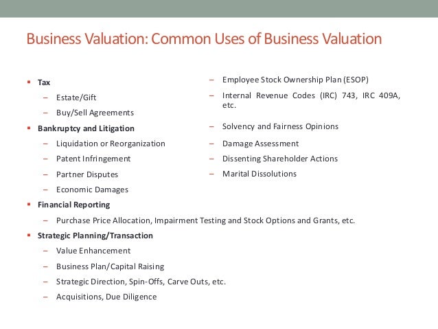 Estate tax valuation of stock options