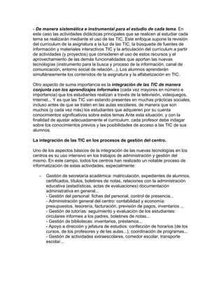 01 Integrando Las Tic En Curriculo
