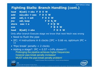01 intel processor architecture core | PDF