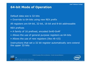Intel Prefix 01 intel processor architecture core | PDF | Computing | Technology ...