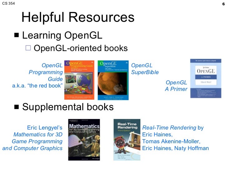 CS 354 Introduction