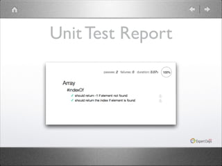 Unit Test Report

 