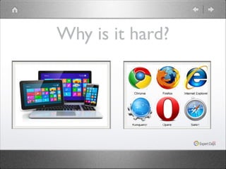 Why is it hard?

 