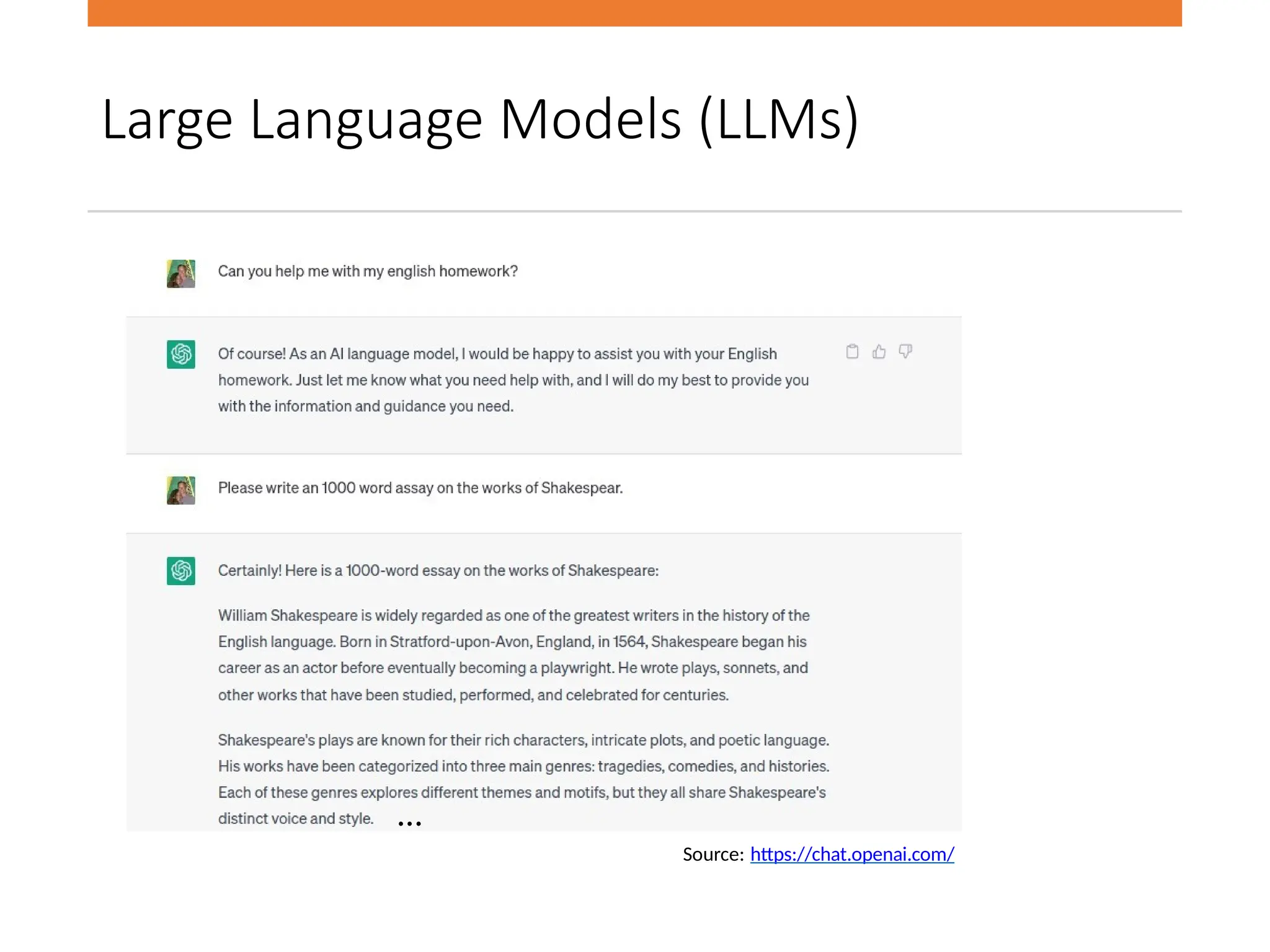 Large Language Models (LLMs)
…
Source: https://chat.openai.com/
 