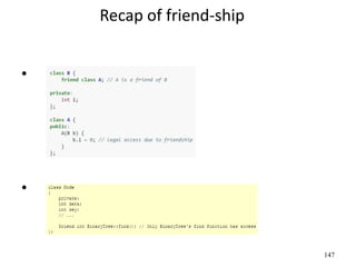 147
Recap of friend-ship
•
•
 