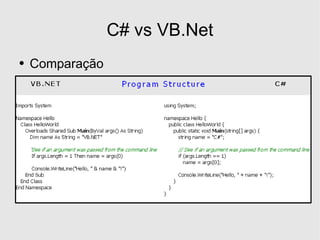 Desenvolvimento em .Net - Introducao A Framework