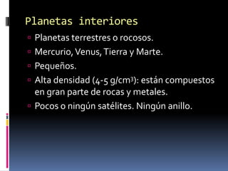 El Sistema Solar: introducción