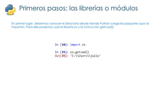 introducción a python, características y lenguaje de programación | PDF