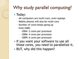 Introduction to Parallel Distributed Computer Systems | PPT
