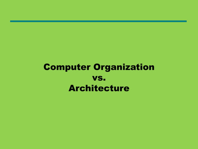 computer architecture and organization.ppt
