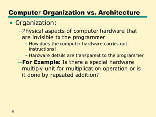 computer architecture and organization.ppt | Programming Languages ...