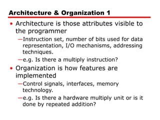 This presentation is about computer architecture | PPT