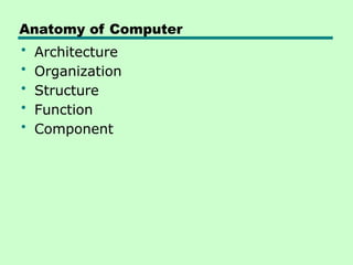 Comprehensive Introduction to Computer Organization and Architecture ...