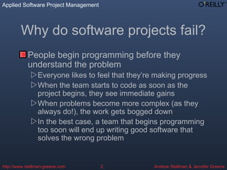 Applied Software Project Management: Ensuring Project Success Through ...