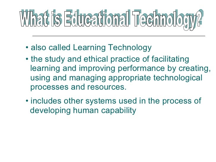 education technology introduction