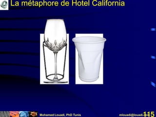 Mohamed Louadi, PhD Tunis mlouadi@louadi.com115
La métaphore de Hotel California
 