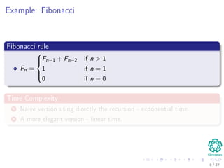 Outline
1 Motivation
What is an Algorithm?
Instance of a Problem
Kolmogorov’s Deﬁnition
2 Problems Solved By Algorithms
What Problems Are Solved By Algorithms?
3 Syllabus
Subjects for the Class
4 Some Notes in Notation
Before Anything, The Notation for Pseudo-Code
5 What abstraction of a Computer to use?
The Random-Access Machine (RAM) Machine
6 Analyzing Algorithms
How Input Size aﬀects Running Time
The First Method: Counting Number of Operations
Counting Equation For Insertion Sort
The Analysis of the Best and Worst Case Inputs
6 / 36
 