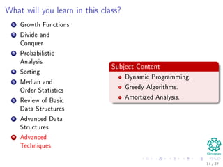 Problems Solved By Algorithms
Synthetic Biology
Pattern Recognition
Databases
Face Recognition
Computational Molecular Engineering
In this ﬁeld the engineers and biologist try to use the
basis of life to create complex molecular machines.
All these machines will requiere complex algorithms
@Copyright 2002-2013 SYNTHETIC
COMPONENTS NETWORK University of Bristol
16 / 36
 