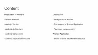 01 introduction to android | PPT