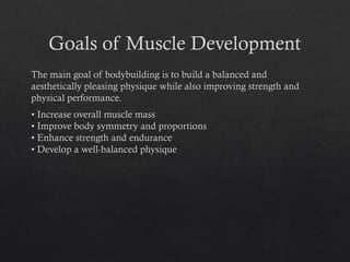 Introduction to Bodybuilding: History, Training Principles ...