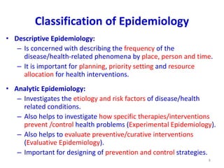 01 Introduction to Epidemiology and health | PDF