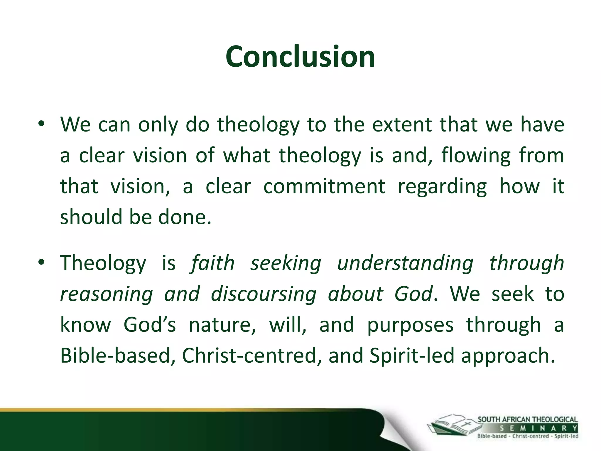 01 Introduction to Theology | PPTX