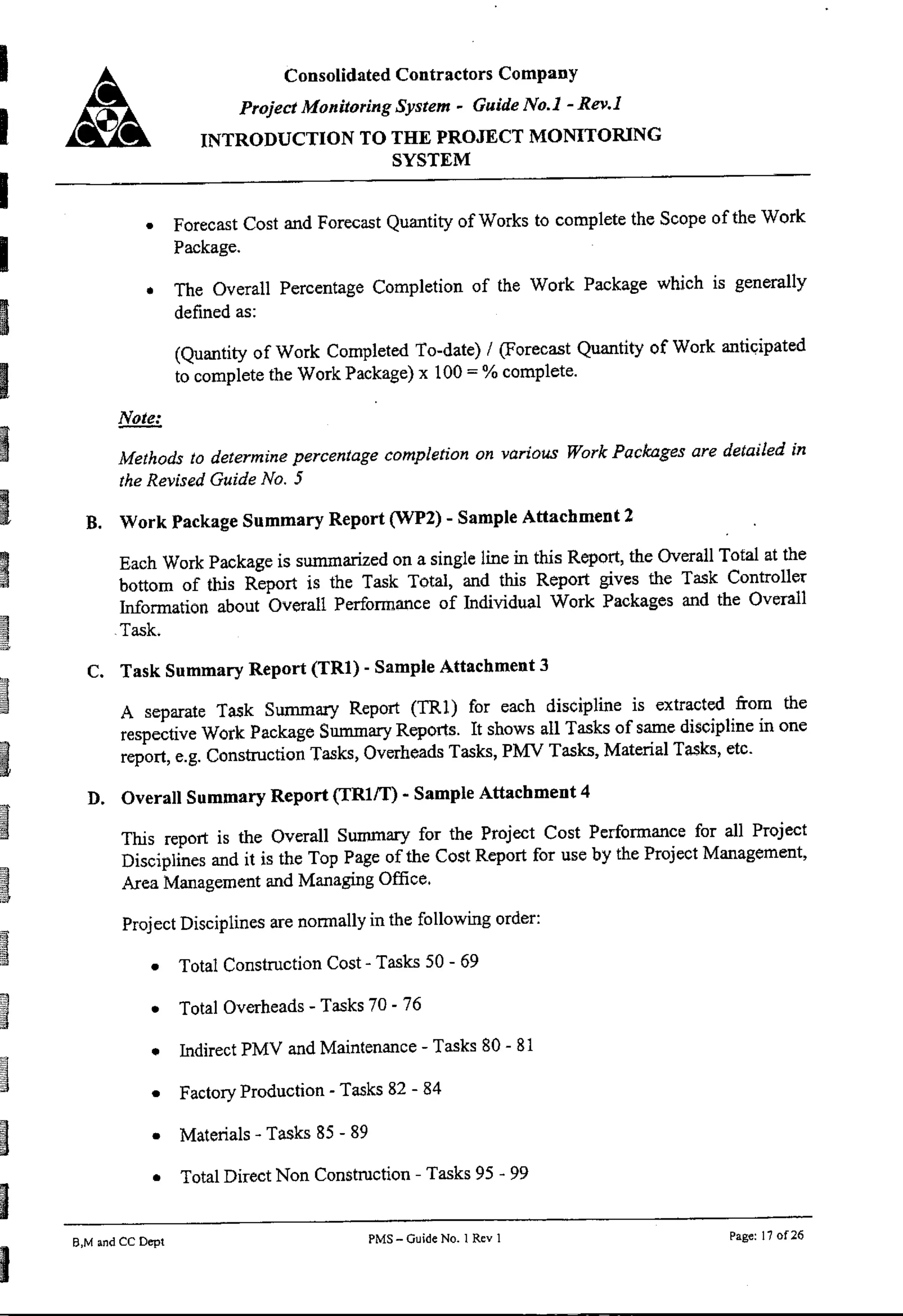 01 introduction to the project monitoring system