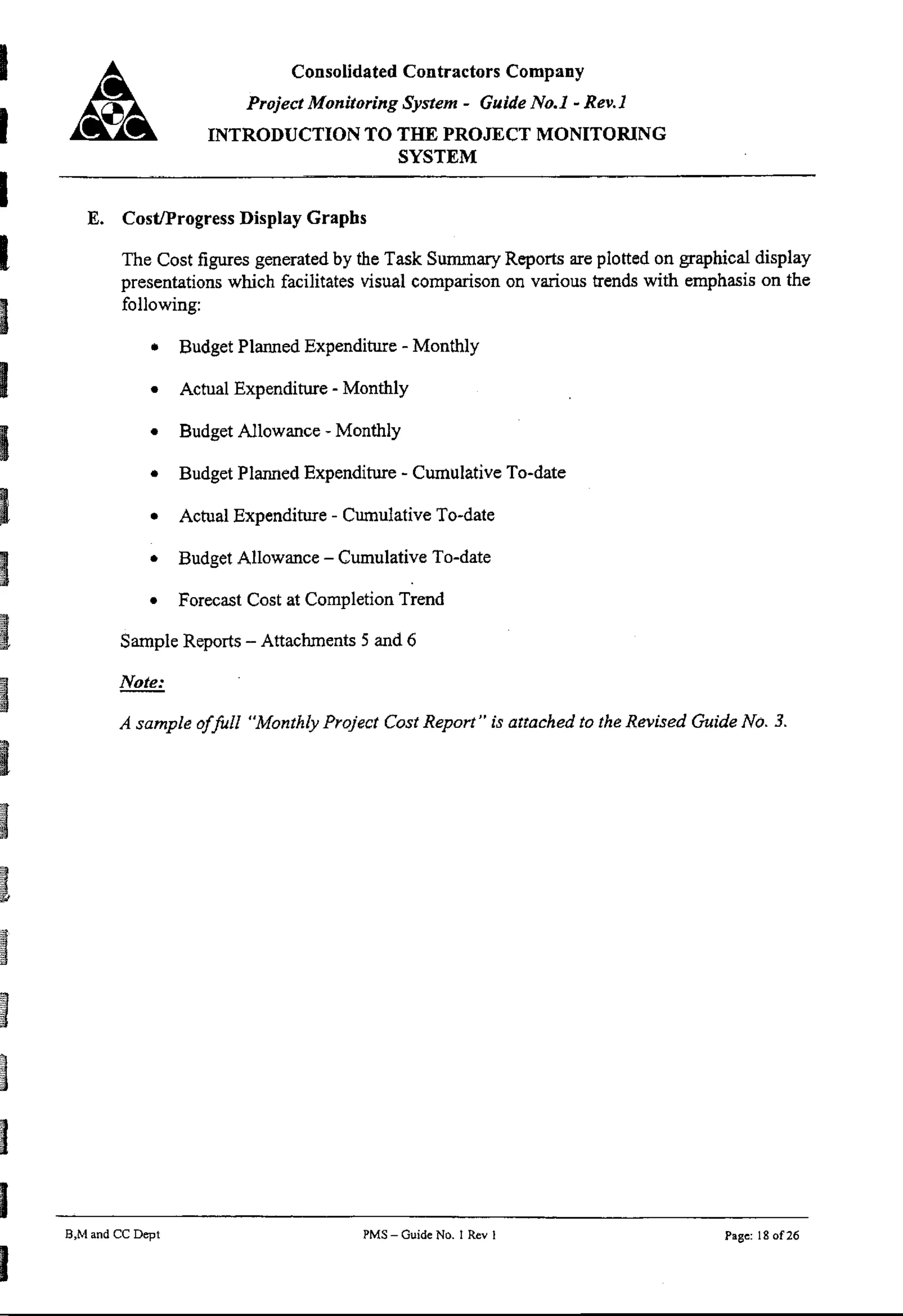 01 introduction to the project monitoring system