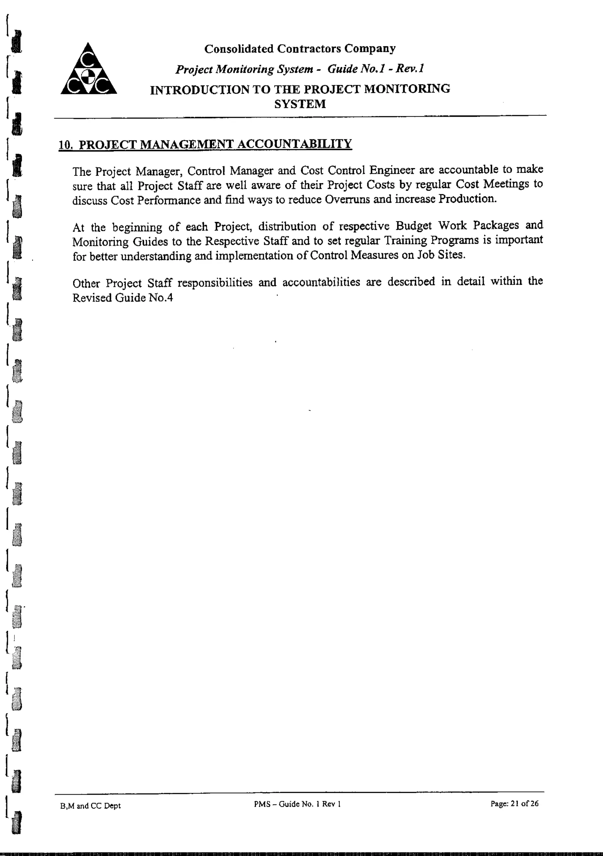 01 introduction to the project monitoring system