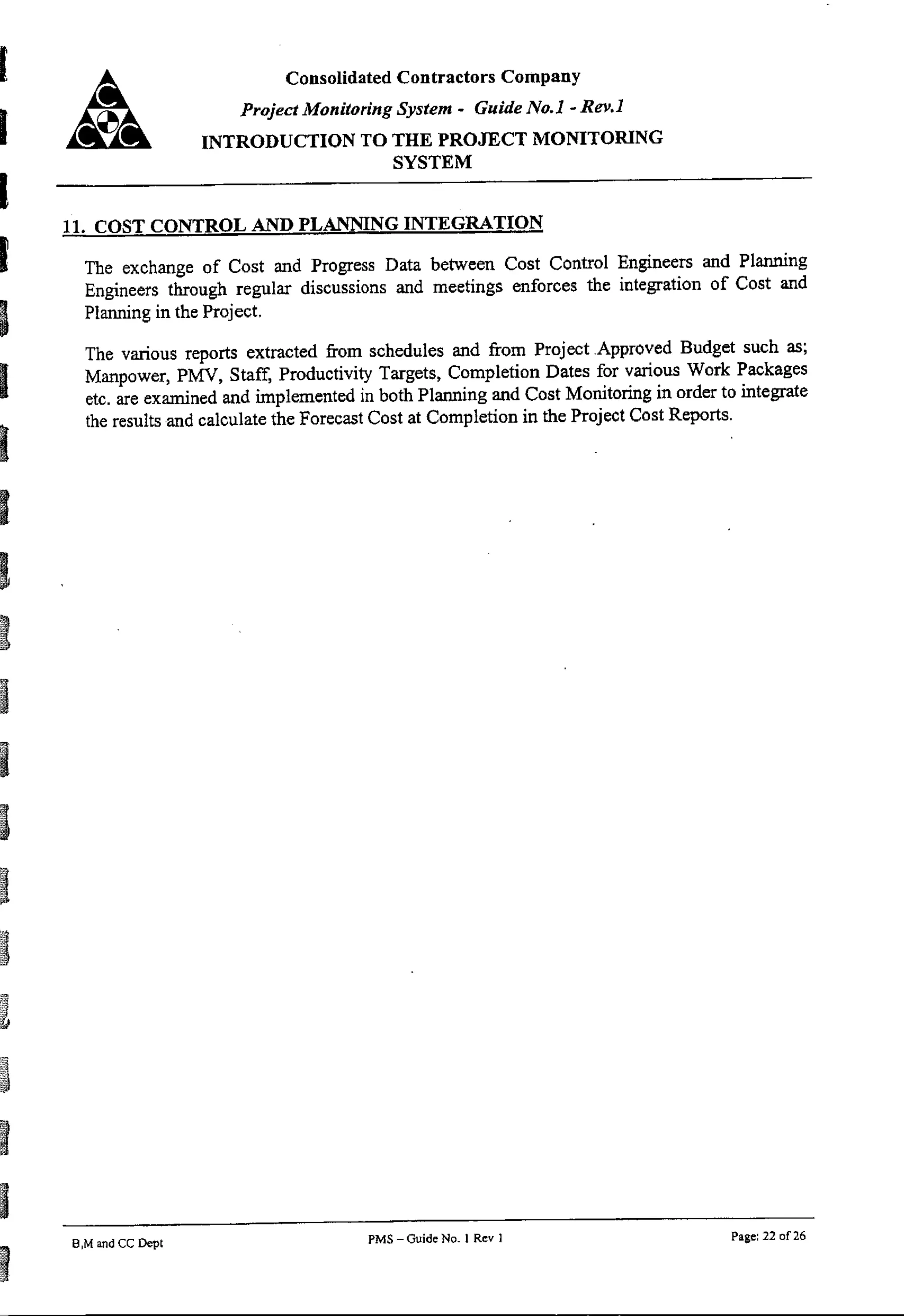 01 introduction to the project monitoring system