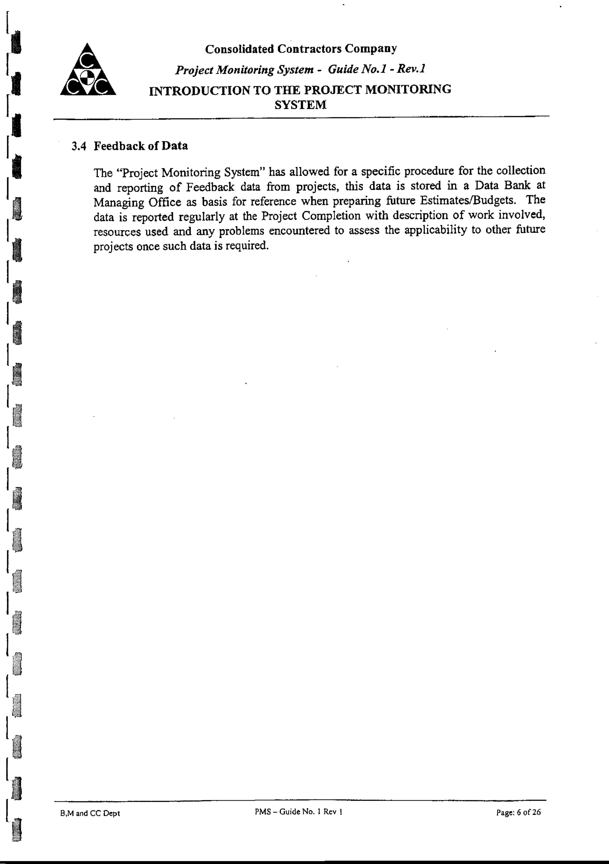 01 introduction to the project monitoring system