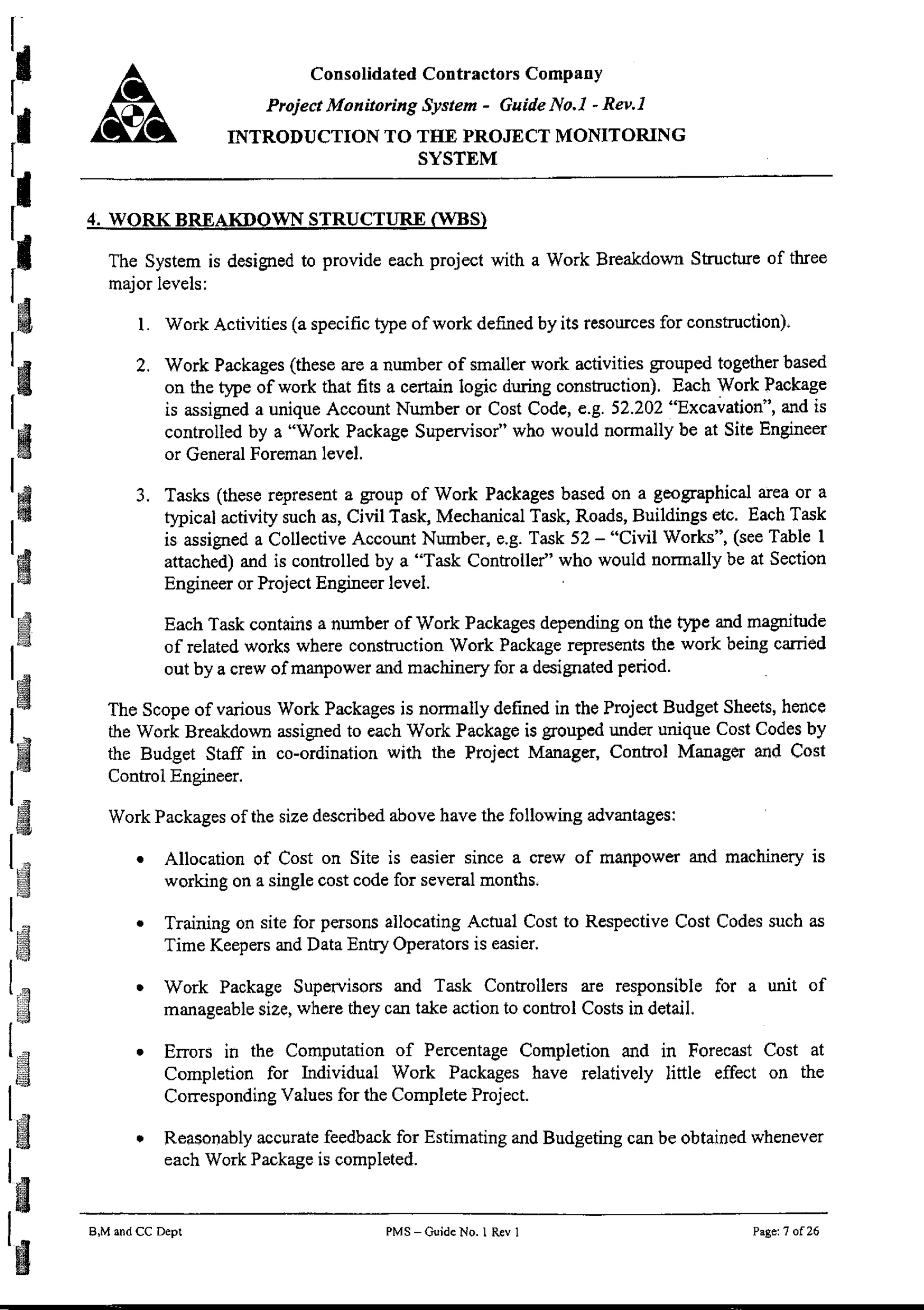 01 introduction to the project monitoring system