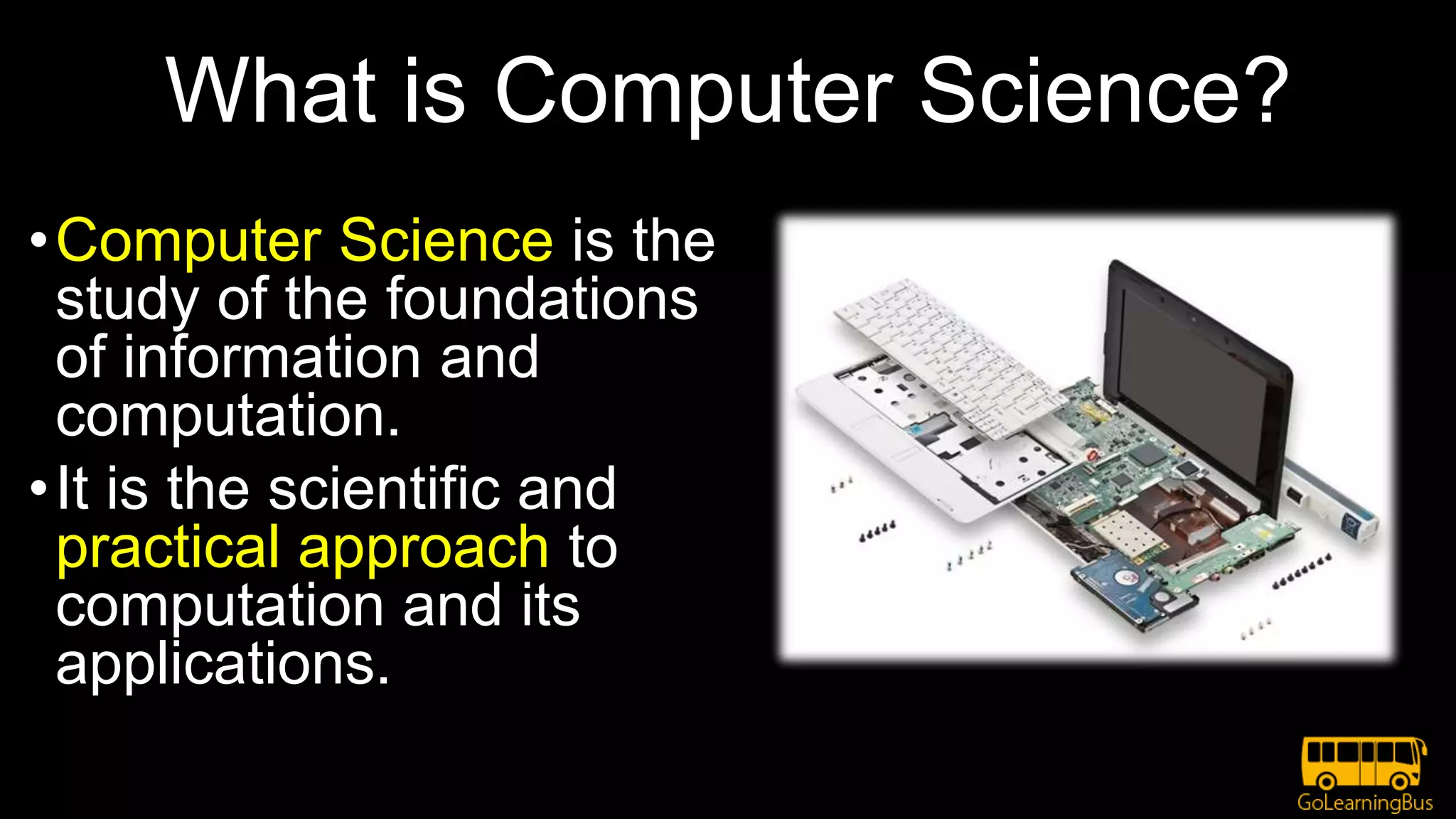 Introduction to Computer Science | PPTX