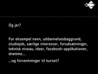 ITU - Social software: 01 Introduktion | PDF