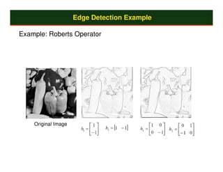 Edge Detection Example

Example: Roberts Operator




    Original Image
 