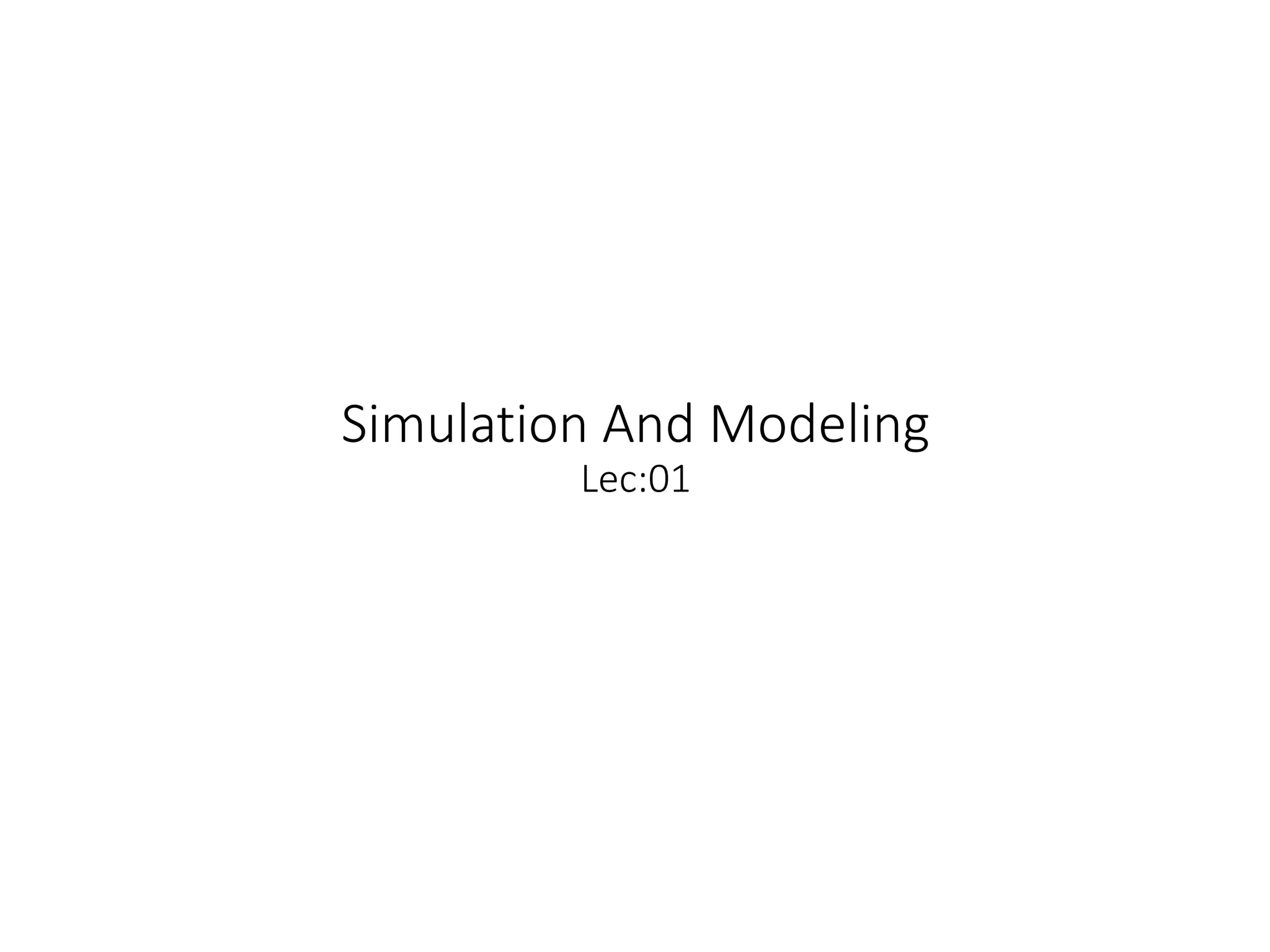 Simulation and modeling introduction.pptx | Physics | Science