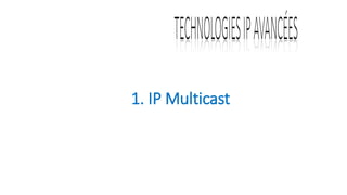 1. IP Multicast
 