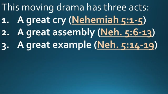 Khotbah Nehemia 5 1 13 01 January 18, 2015, Nehemiah 5.1-13, Justice In God's Community