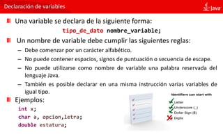 Java - Sintaxis Básica 2015 | PDF