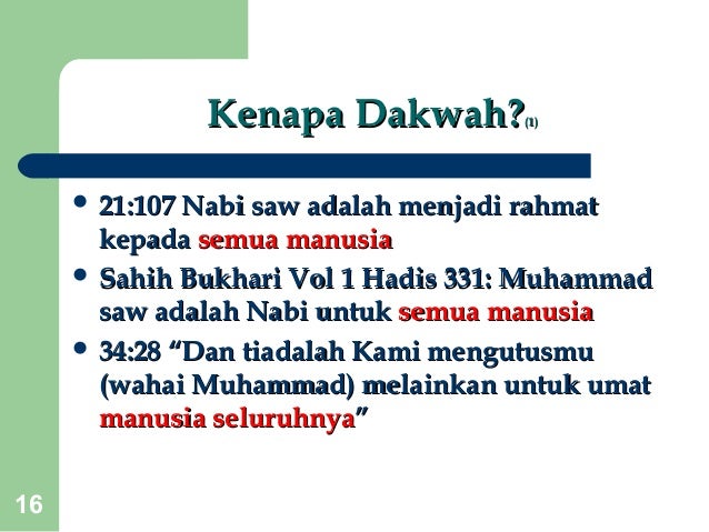 Kewajiban Berdakwah By Iis