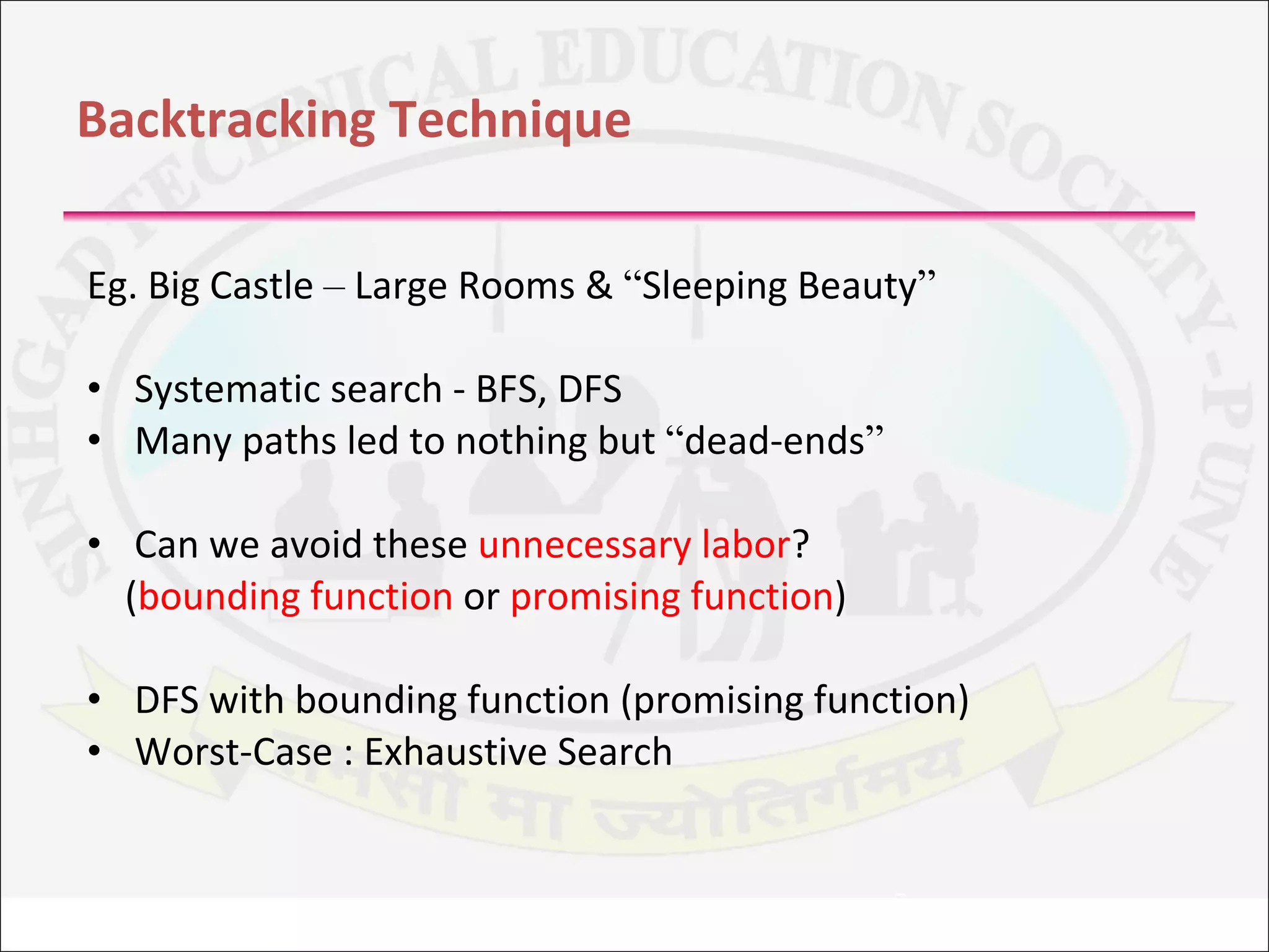 01 knapsack using backtracking | PPT | Computing | Technology & Computing