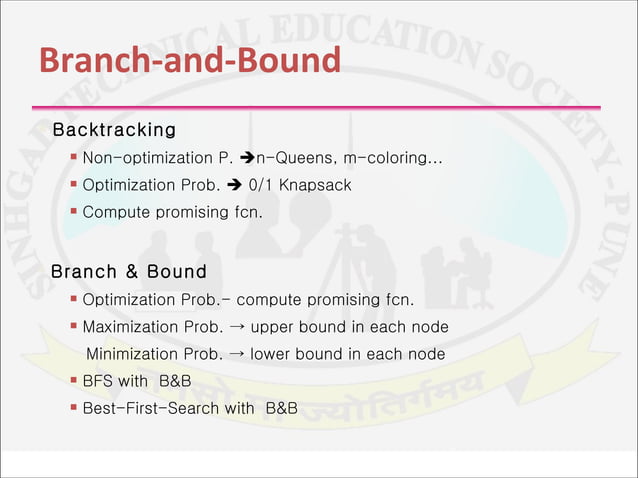 01 knapsack using backtracking | PPT | Computing | Technology & Computing